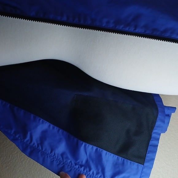 Eddie BAUER VIBRANT BLUE LIGHTWEIGHT FULLZIP JACKET WOMEN'S LARGE - Picture 9 of 11